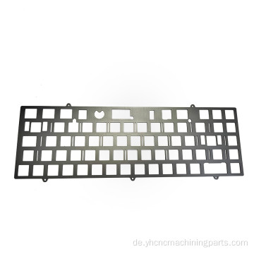 CNC -Präzisionsmetallbearbeitung Aluminium -Kunststoff -Tastatur